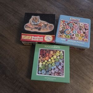 Bundle of three puzzles